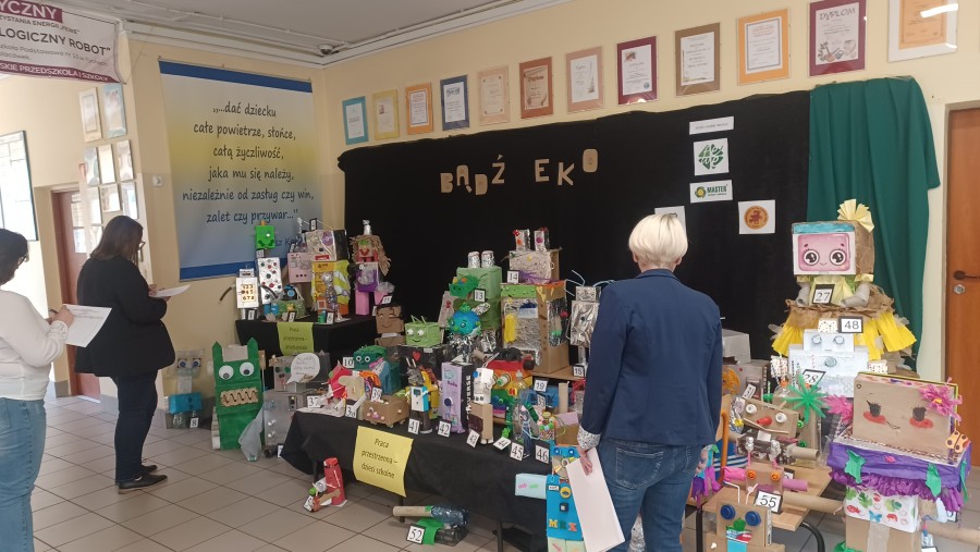 Podsumowanie konkursu „ Ekologiczny robot-ekologiczna maszyna”.
